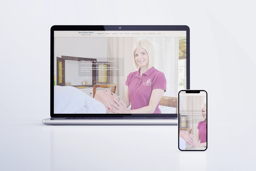 Website Doris Hauer-Hörri