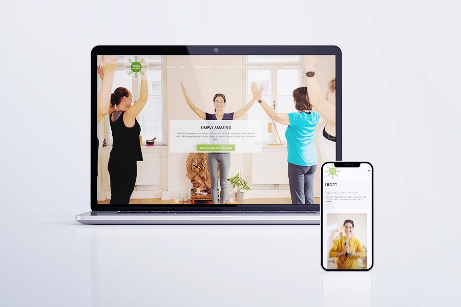 Screenshot von Yoga am Hof
